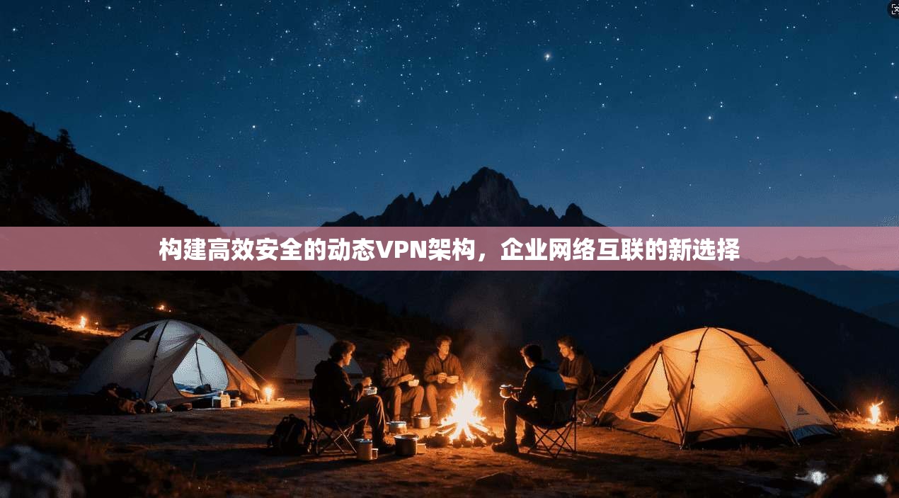 构建高效安全的动态VPN架构,企业网络互联的新选择