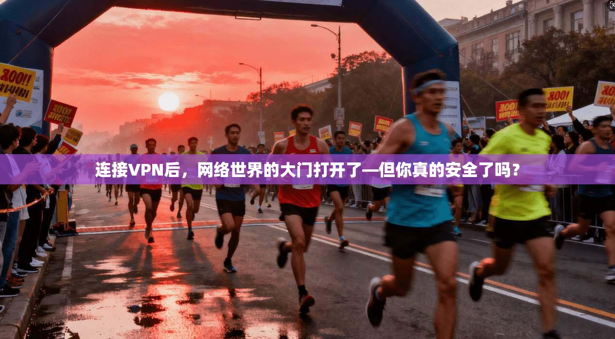 连接VPN后,网络世界的大门打开了—但你真的安全了吗?