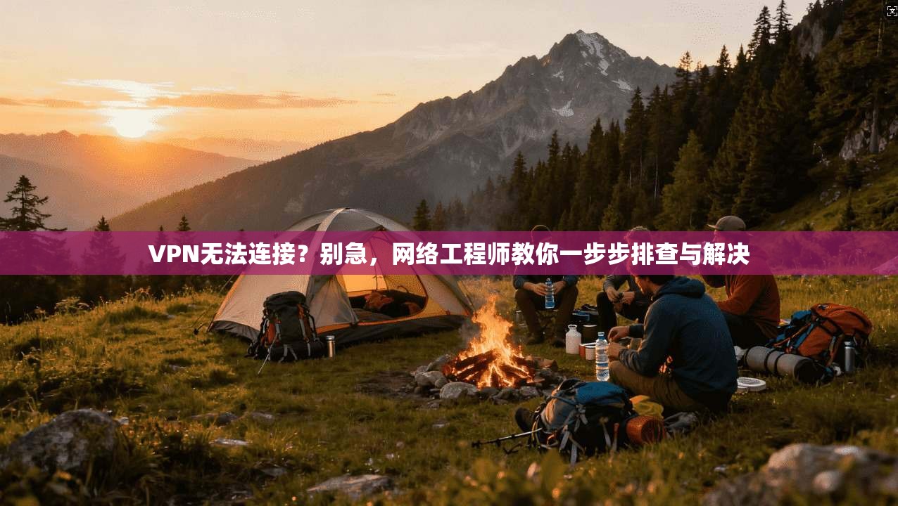 VPN无法连接?别急,网络工程师教你一步步排查与解决