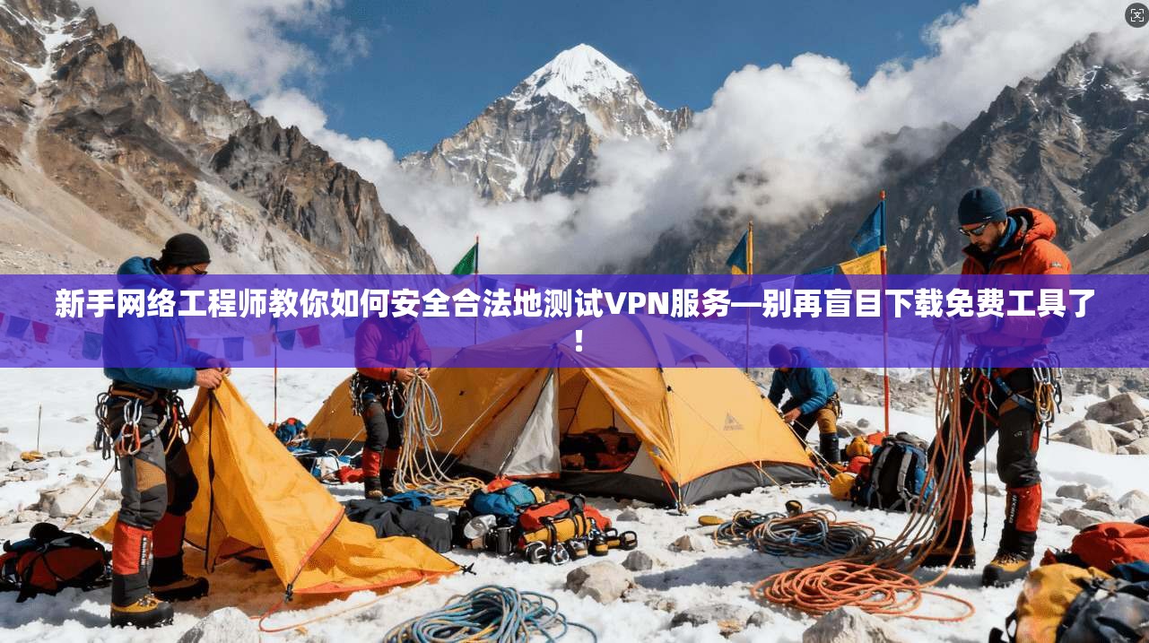 新手网络工程师教你如何安全合法地测试VPN服务—别再盲目下载免费工具了！