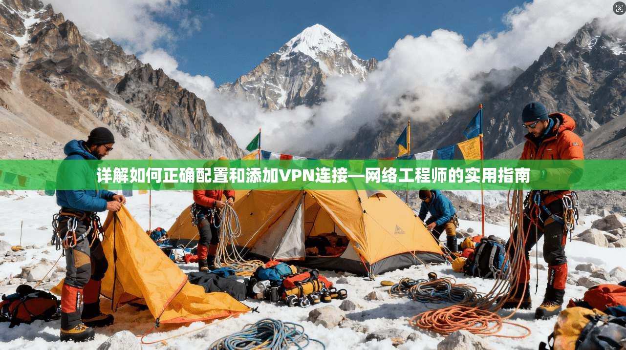 详解如何正确配置和添加VPN连接—网络工程师的实用指南