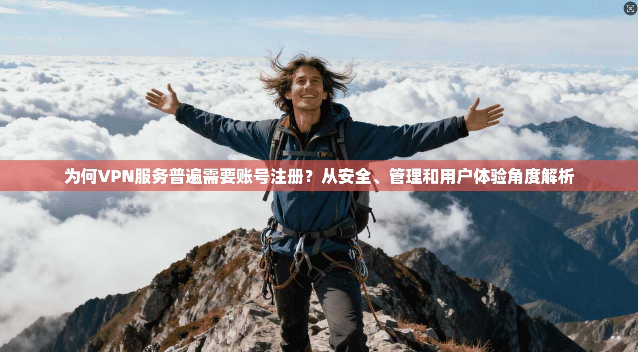 为何VPN服务普遍需要账号注册？从安全、管理和用户体验角度解析