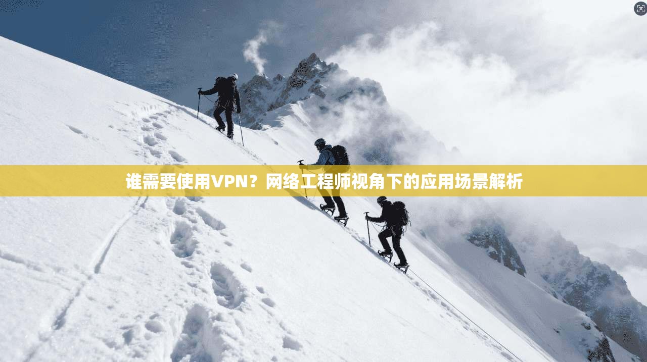 谁需要使用VPN？网络工程师视角下的应用场景解析
