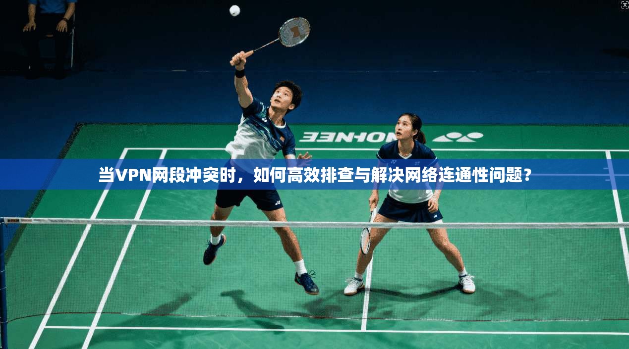 当VPN网段冲突时，如何高效排查与解决网络连通性问题？