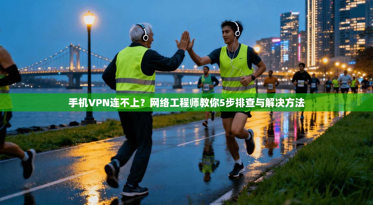 手机VPN连不上?网络工程师教你5步排查与解决方法 手机VPN连不上?网络工程师教你5步排查与解决方法