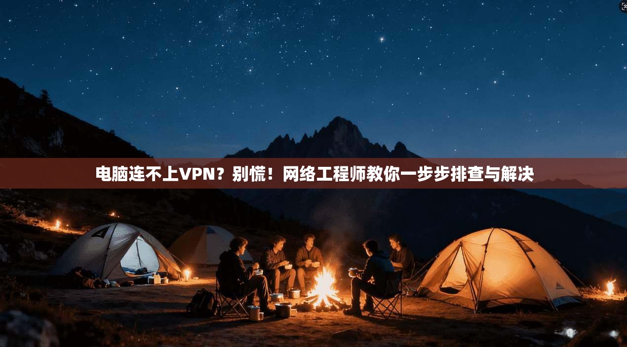 电脑连不上VPN？别慌！网络工程师教你一步步排查与解决