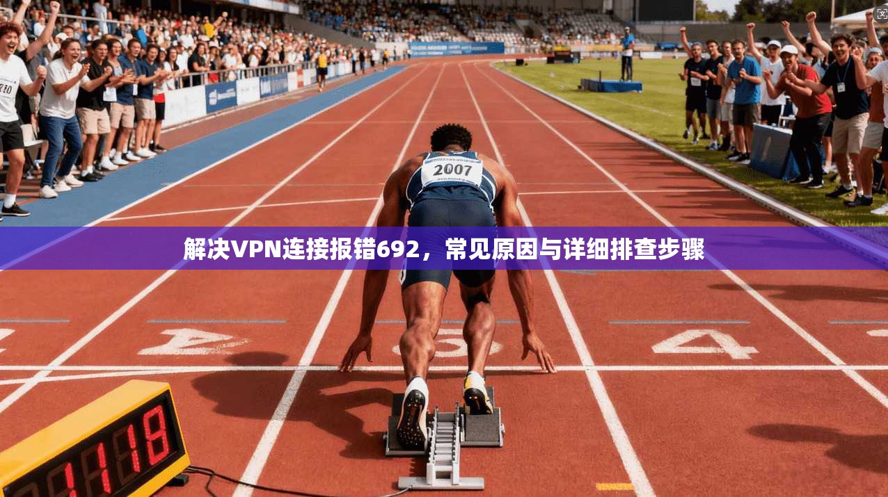解决VPN连接报错692，常见原因与详细排查步骤
