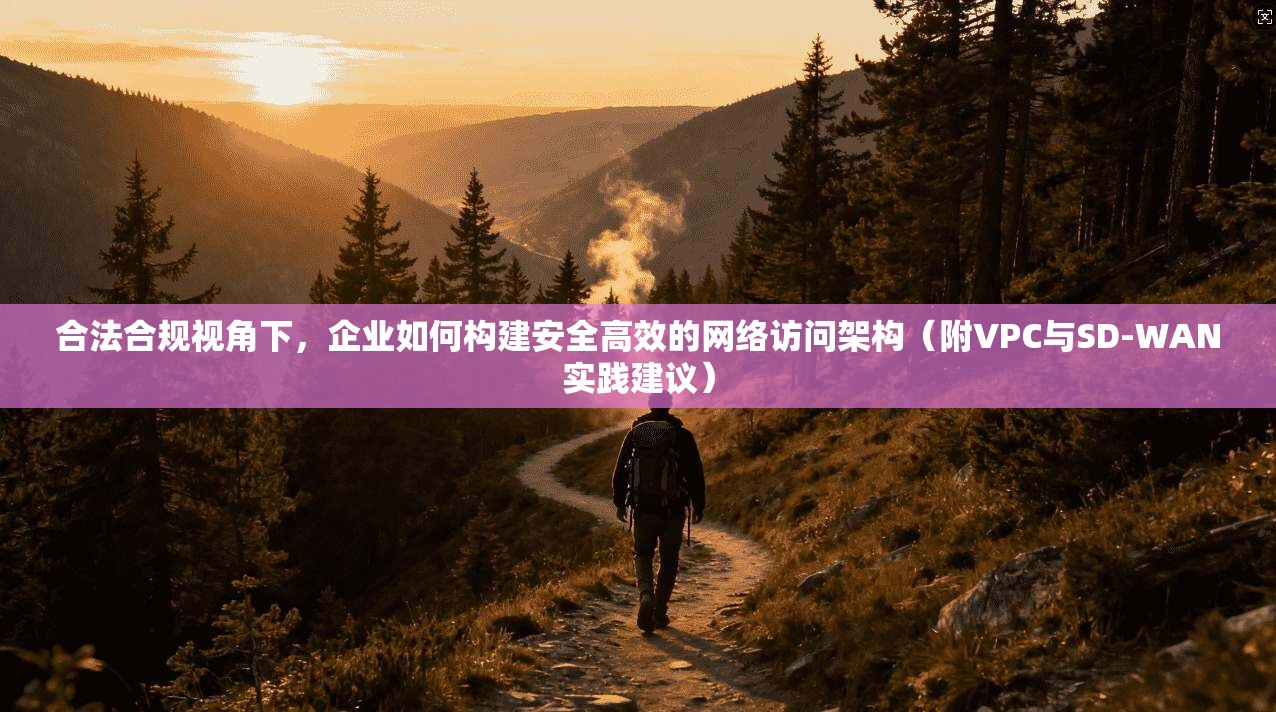 合法合规视角下,企业如何构建安全高效的网络访问架构(附VPC与SD-WAN实践建议) 合法合规视角下,企业如何构建安全高效的网络访问架构(附VPC与SD-WAN实践建议)