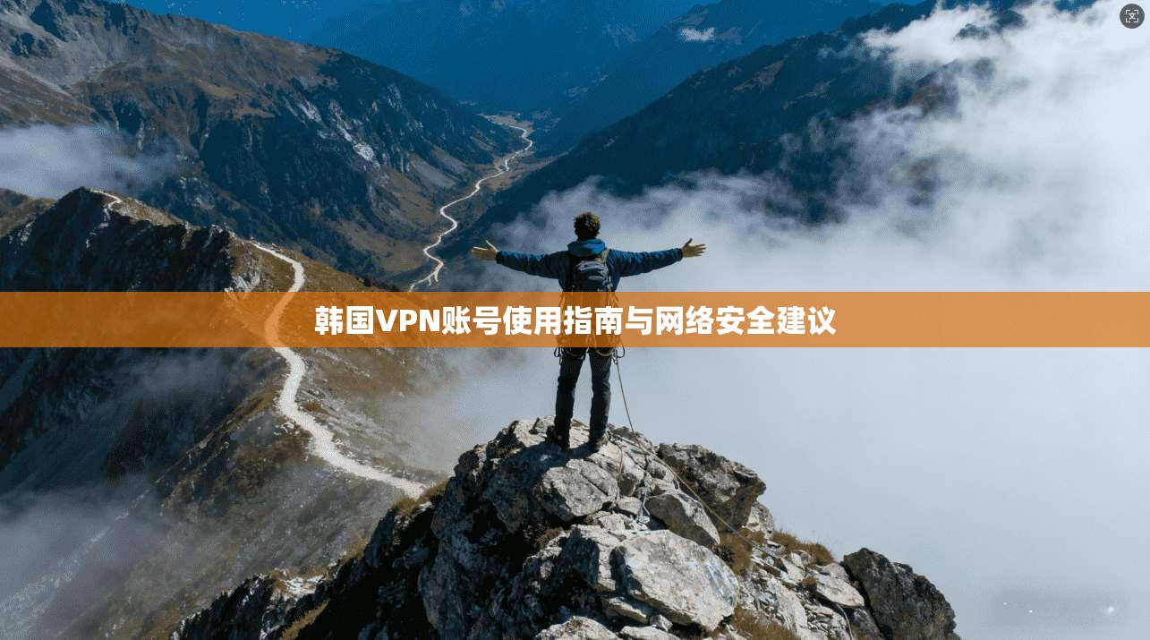 韩国VPN账号使用指南与网络安全建议
