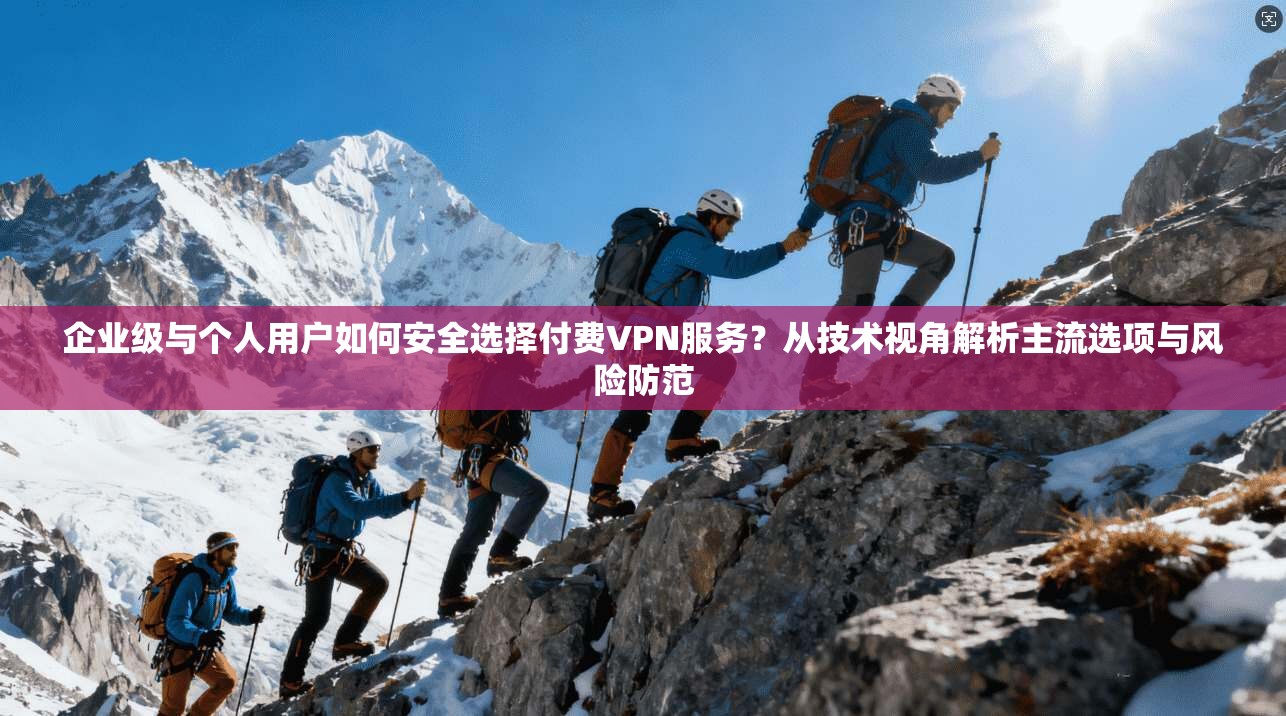 企业级与个人用户如何安全选择付费VPN服务？从技术视角解析主流选项与风险防范