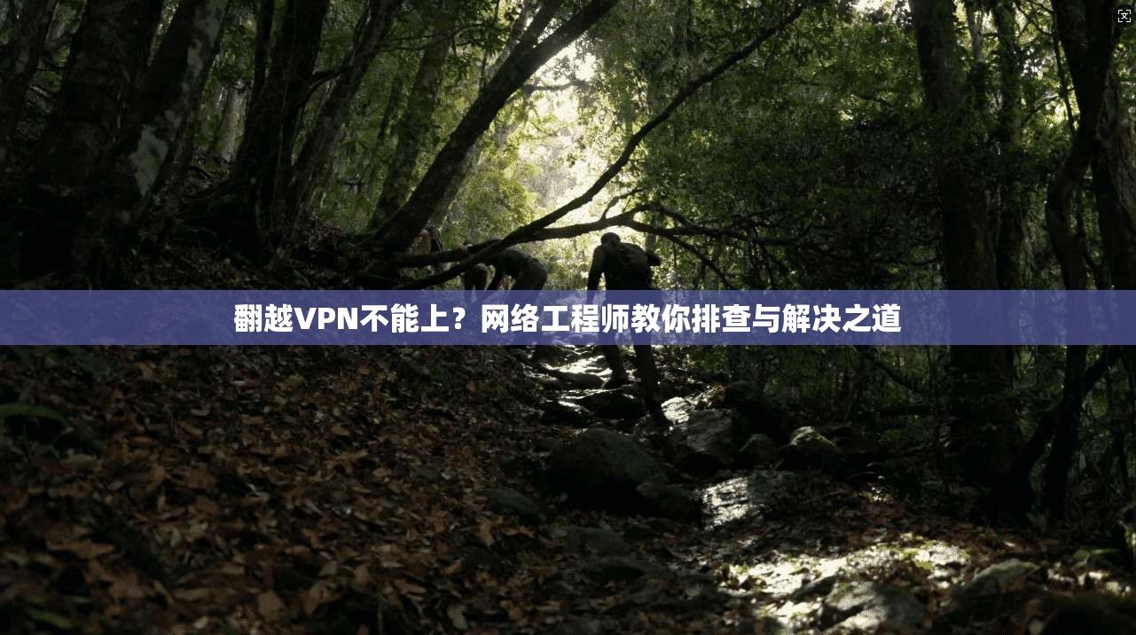 翻越VPN不能上？网络工程师教你排查与解决之道