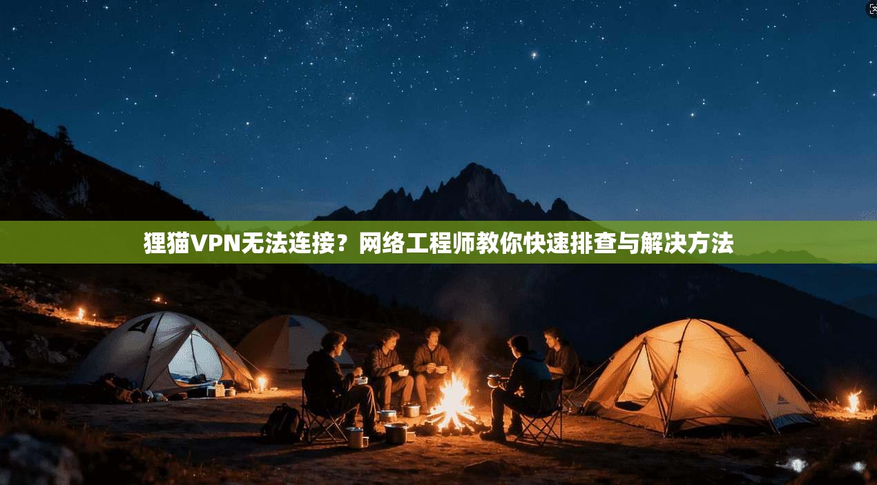狸猫VPN无法连接?网络工程师教你快速排查与解决方法 狸猫VPN无法连接?网络工程师教你快速排查与解决方法