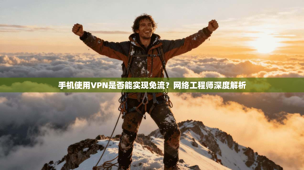 手机使用VPN是否能实现免流?网络工程师深度解析 手机使用VPN是否能实现免流?网络工程师深度解析