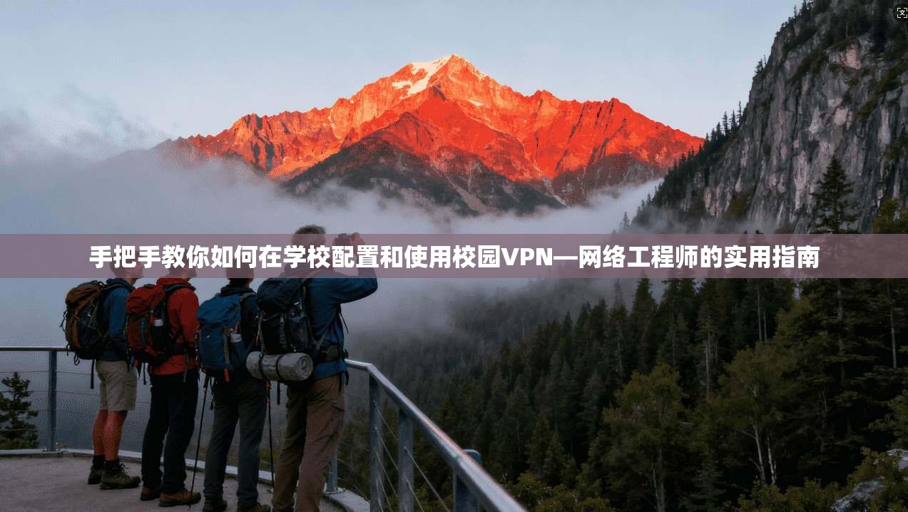 手把手教你如何在学校配置和使用校园VPN—网络工程师的实用指南