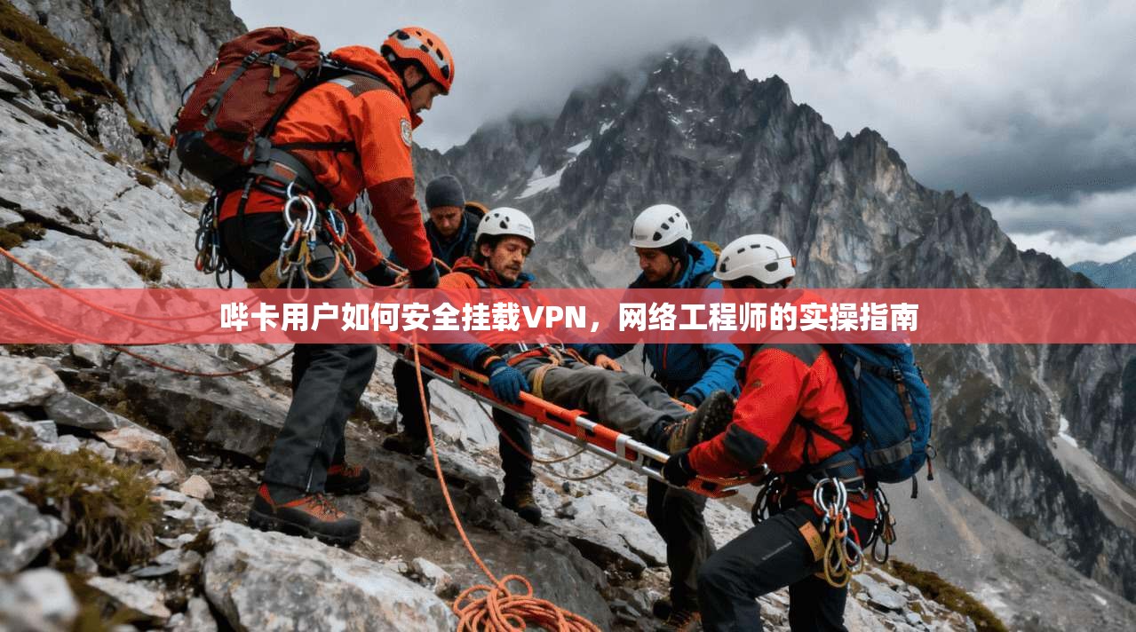 哔卡用户如何安全挂载VPN，网络工程师的实操指南