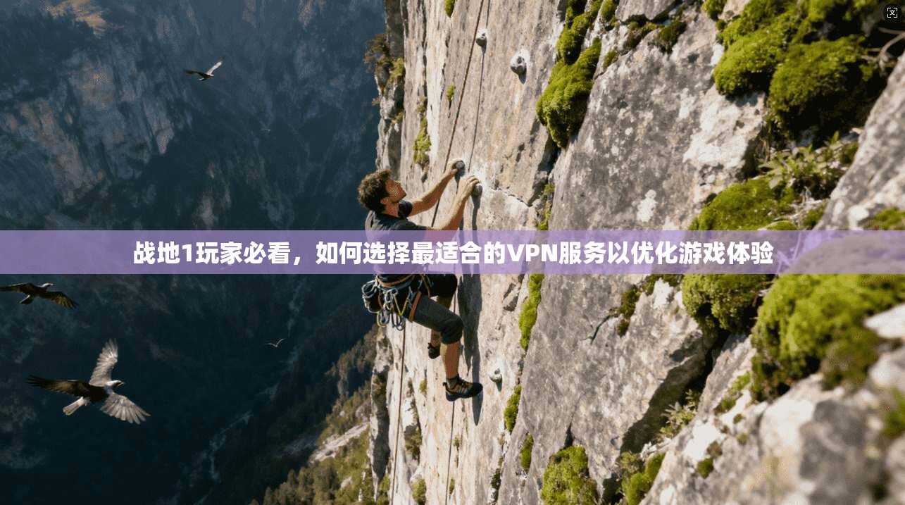 战地1玩家必看，如何选择最适合的VPN服务以优化游戏体验