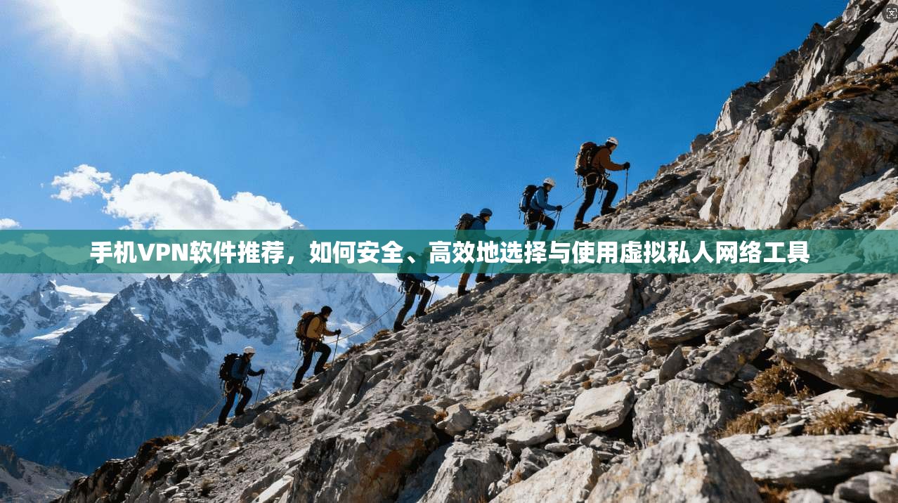 手机VPN软件推荐，如何安全、高效地选择与使用虚拟私人网络工具