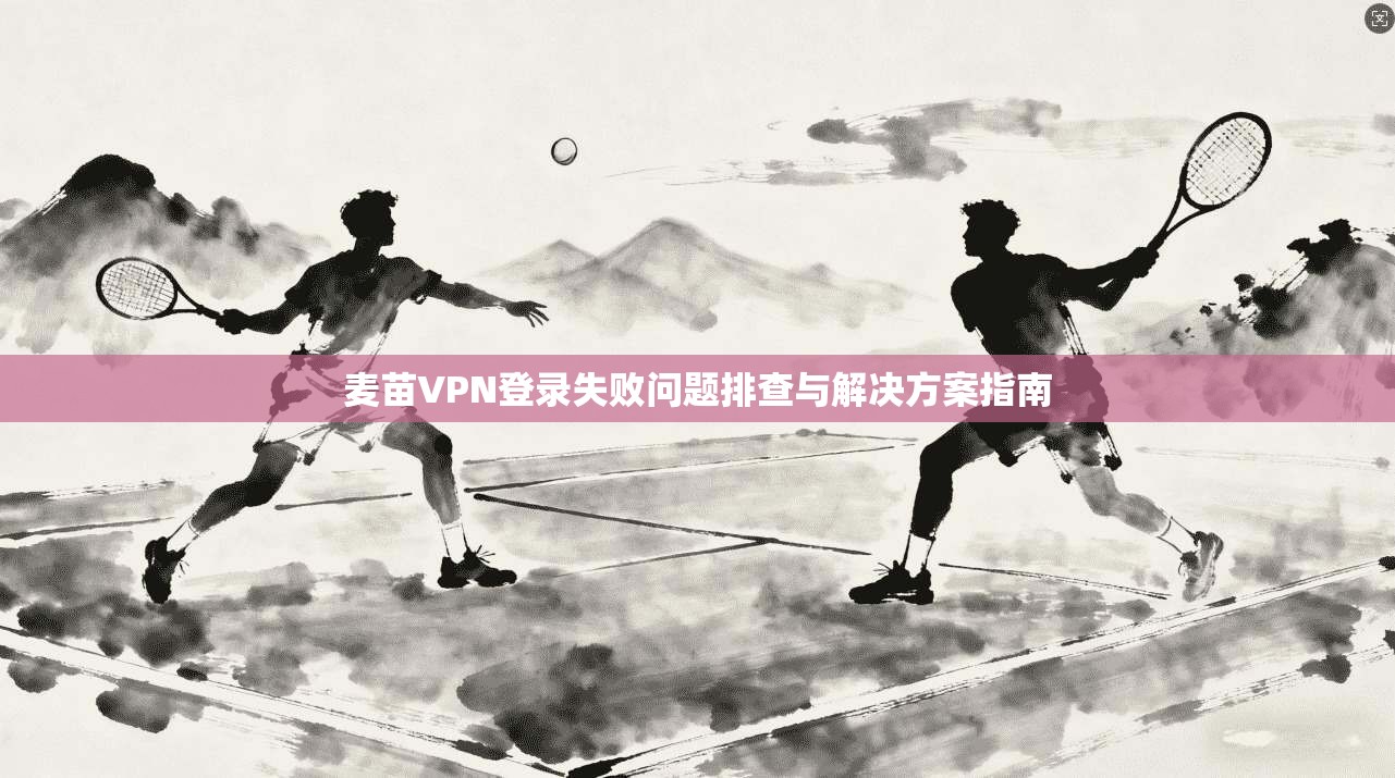 麦苗VPN登录失败问题排查与解决方案指南