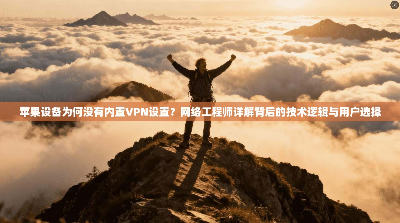 苹果设备为何没有内置VPN设置？网络工程师详解背后的技术逻辑与用户选择