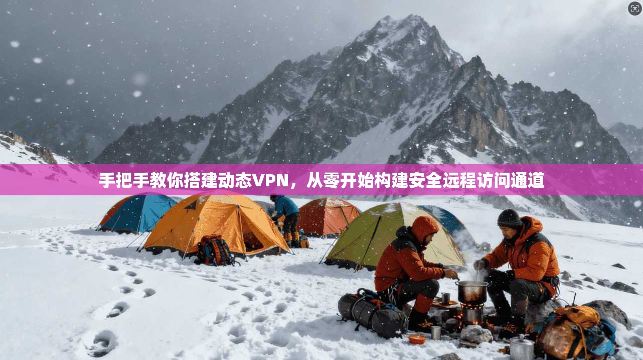 手把手教你搭建动态VPN，从零开始构建安全远程访问通道