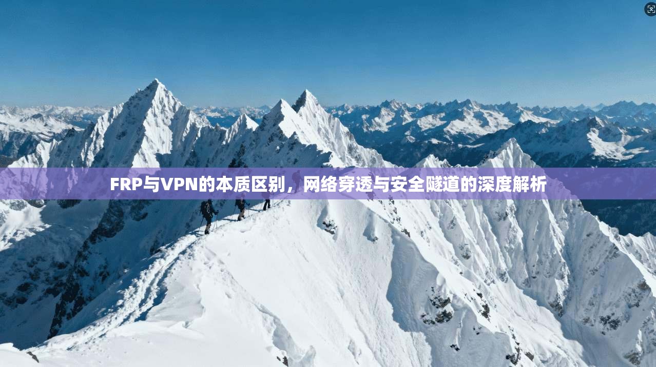 FRP与VPN的本质区别，网络穿透与安全隧道的深度解析