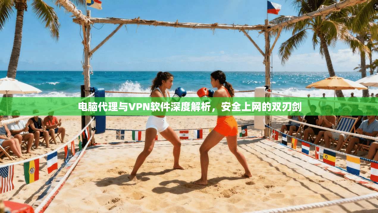 电脑代理与VPN软件深度解析，安全上网的双刃剑