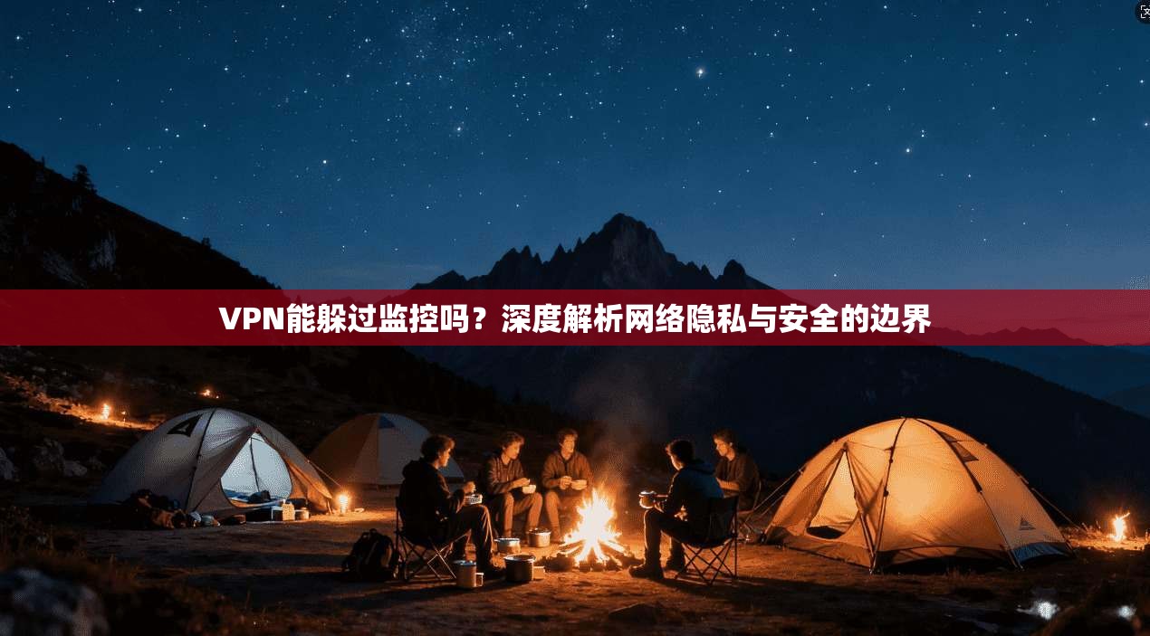 VPN能躲过监控吗？深度解析网络隐私与安全的边界