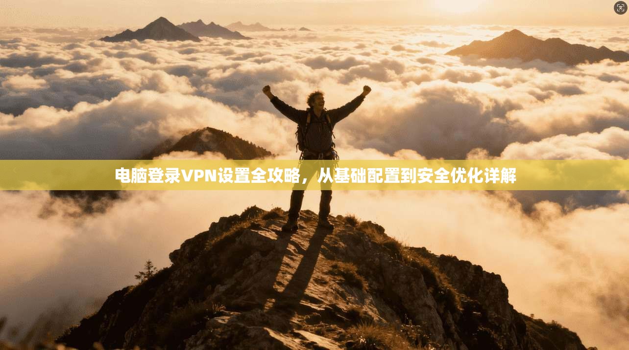 电脑登录VPN设置全攻略，从基础配置到安全优化详解