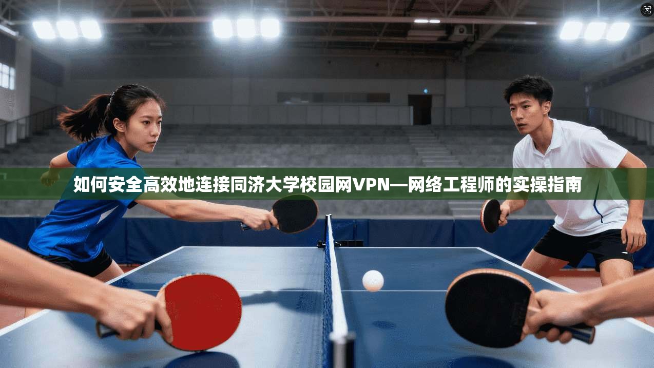 如何安全高效地连接同济大学校园网VPN—网络工程师的实操指南
