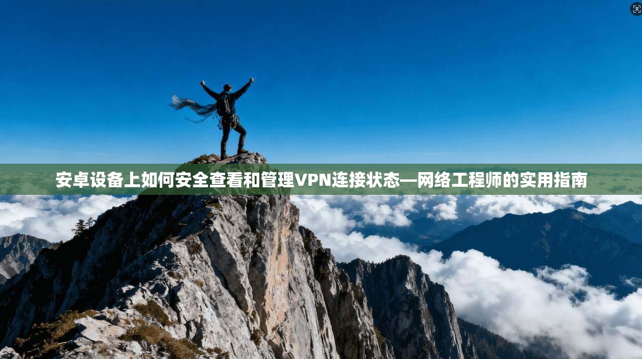 安卓设备上如何安全查看和管理VPN连接状态—网络工程师的实用指南