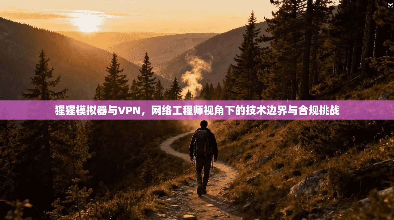 猩猩模拟器与VPN，网络工程师视角下的技术边界与合规挑战