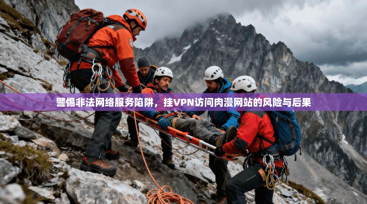警惕非法网络服务陷阱，挂VPN访问肉漫网站的风险与后果