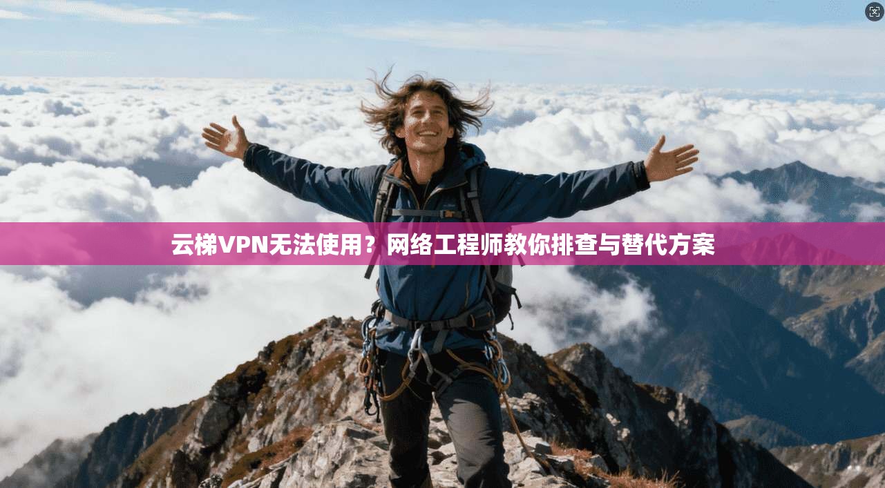 云梯VPN无法使用？网络工程师教你排查与替代方案