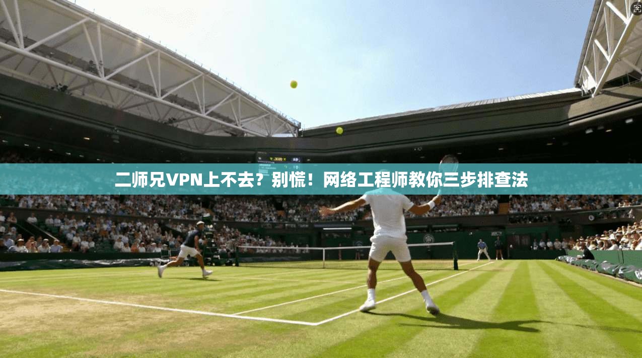 二师兄VPN上不去？别慌！网络工程师教你三步排查法