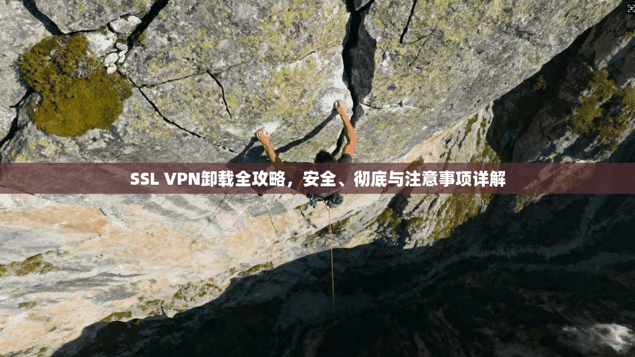 SSL VPN卸载全攻略，安全、彻底与注意事项详解