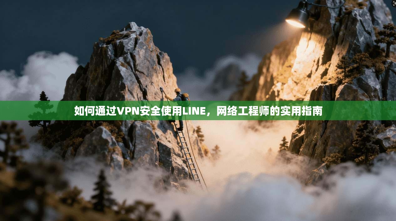 如何通过VPN安全使用LINE，网络工程师的实用指南