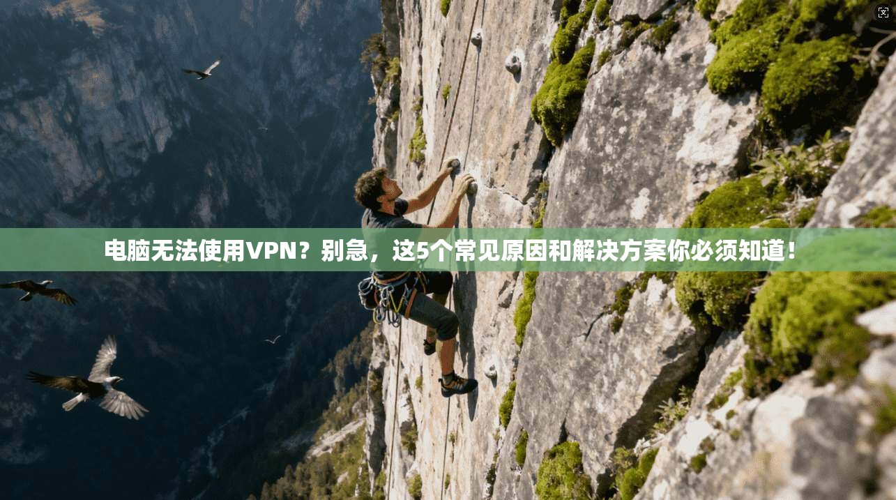 电脑无法使用VPN？别急，这5个常见原因和解决方案你必须知道！