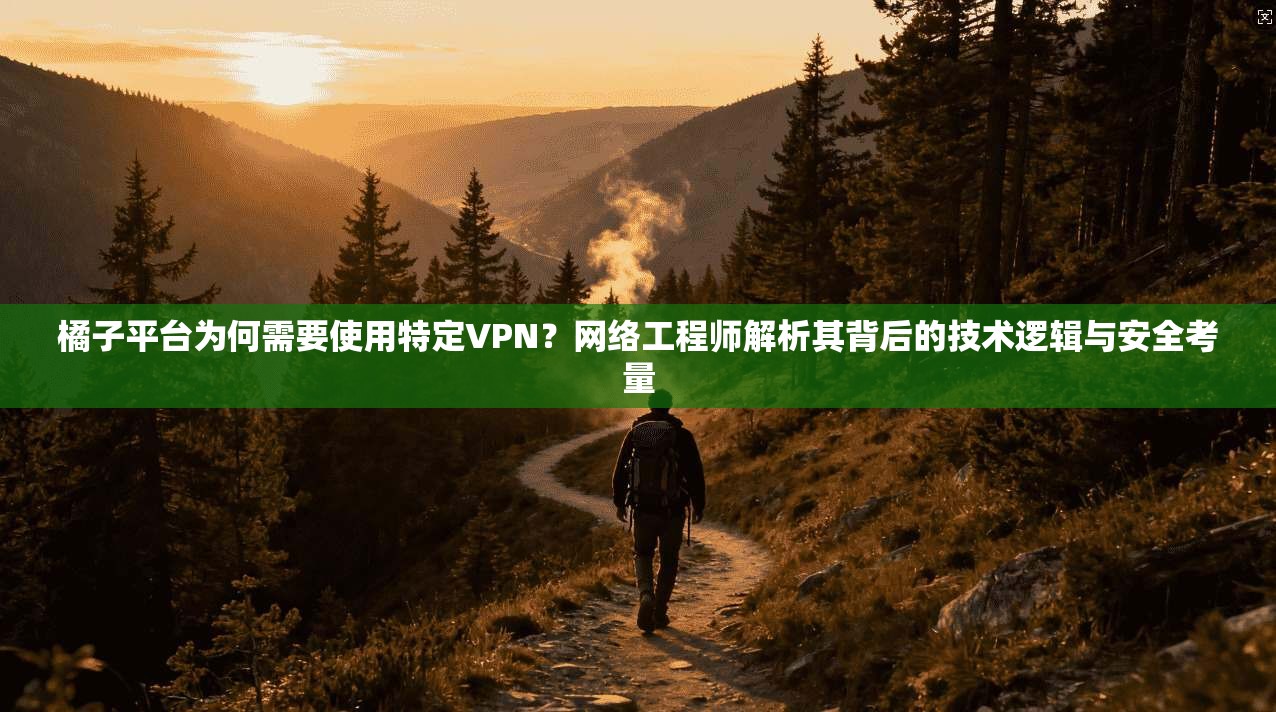橘子平台为何需要使用特定VPN?网络工程师解析其背后的技术逻辑与安全考量 橘子平台为何需要使用特定VPN?网络工程师解析其背后的技术逻辑与安全考量