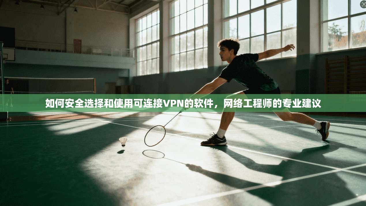如何安全选择和使用可连接VPN的软件，网络工程师的专业建议