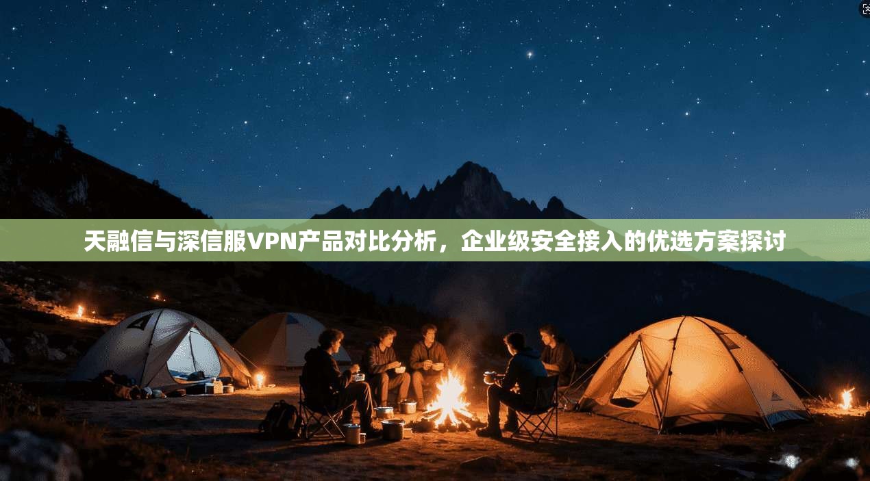 天融信与深信服VPN产品对比分析，企业级安全接入的优选方案探讨