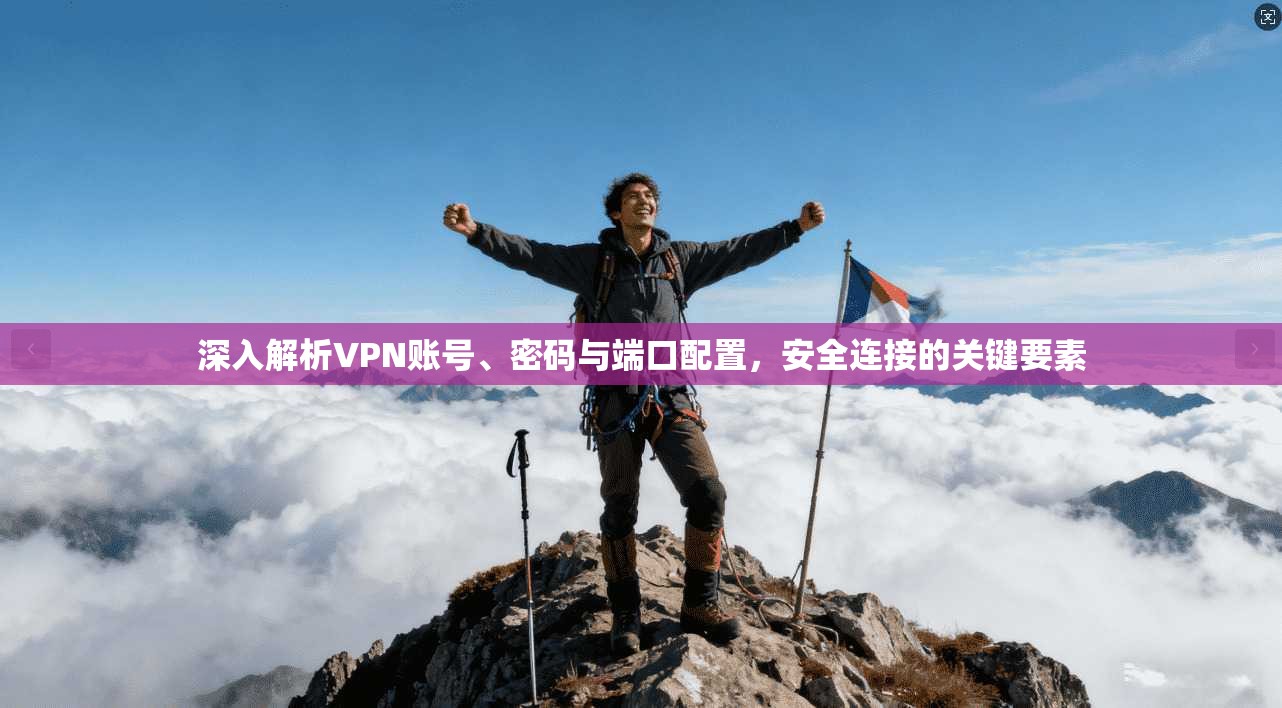深入解析VPN账号、密码与端口配置，安全连接的关键要素