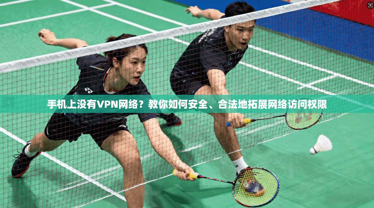 手机上没有VPN网络？教你如何安全、合法地拓展网络访问权限
