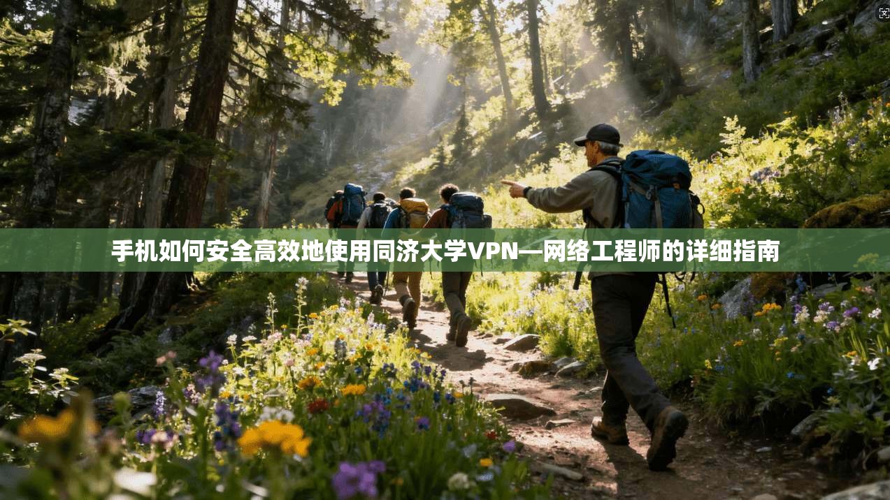 手机如何安全高效地使用同济大学VPN—网络工程师的详细指南