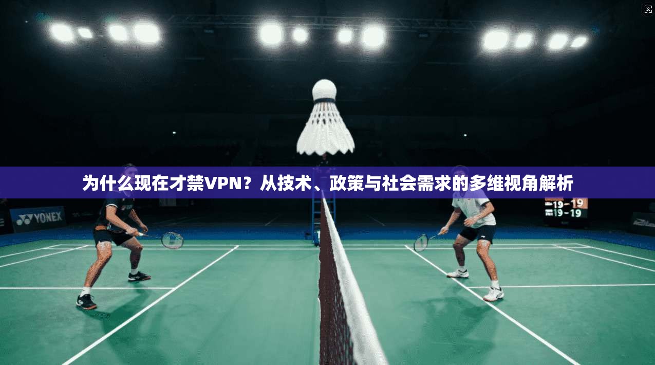 为什么现在才禁VPN？从技术、政策与社会需求的多维视角解析