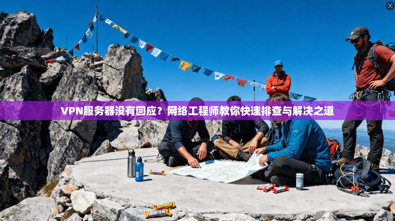 VPN服务器没有回应？网络工程师教你快速排查与解决之道