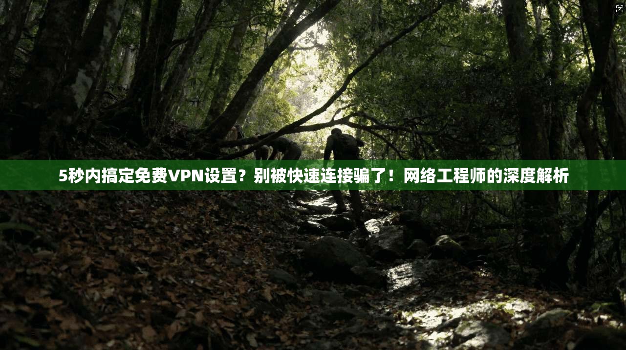 5秒内搞定免费VPN设置？别被快速连接骗了！网络工程师的深度解析