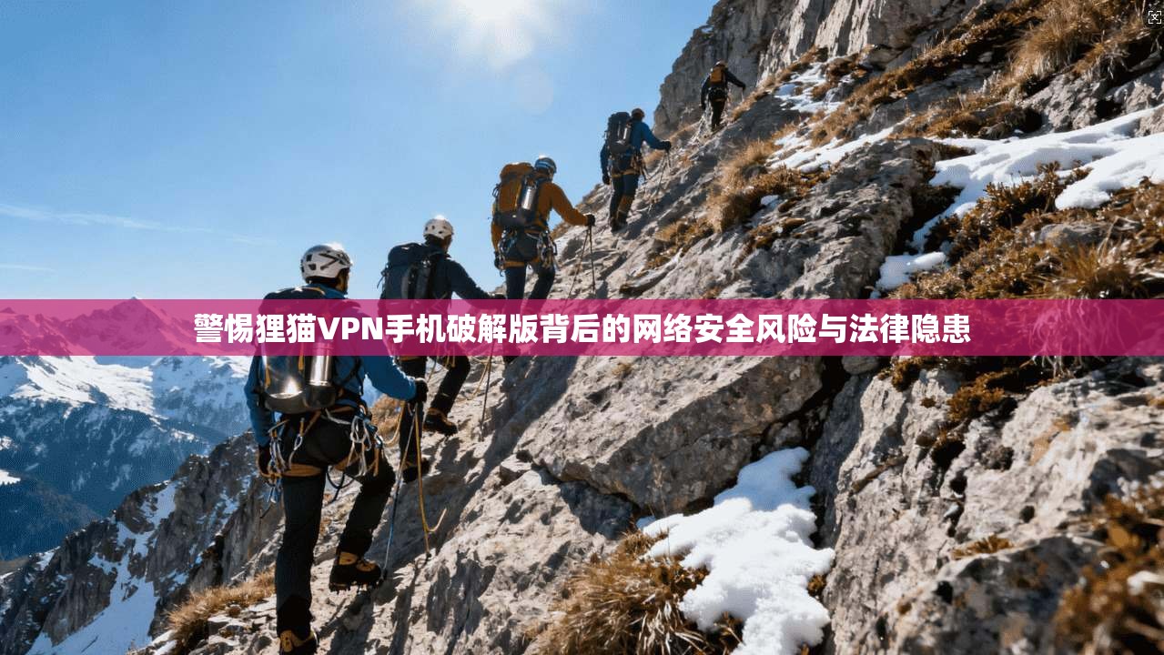 警惕狸猫VPN手机破解版背后的网络安全风险与法律隐患