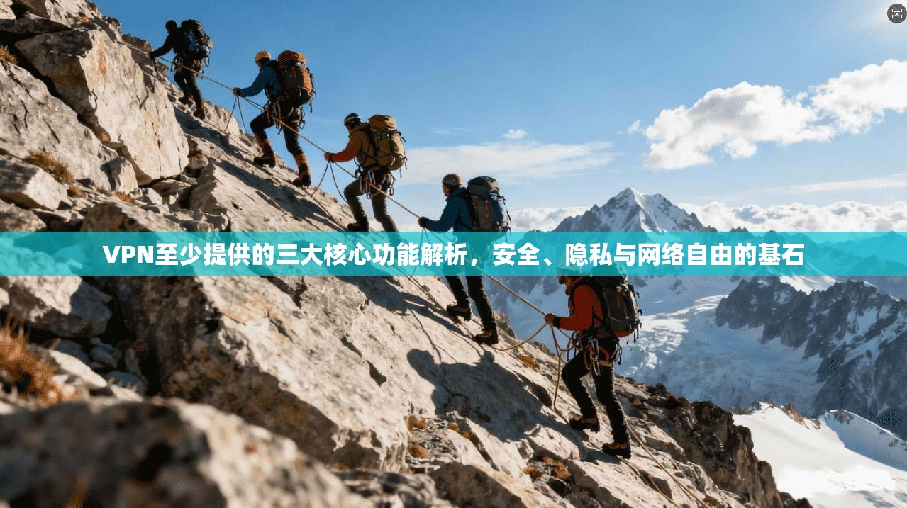 VPN至少提供的三大核心功能解析，安全、隐私与网络自由的基石