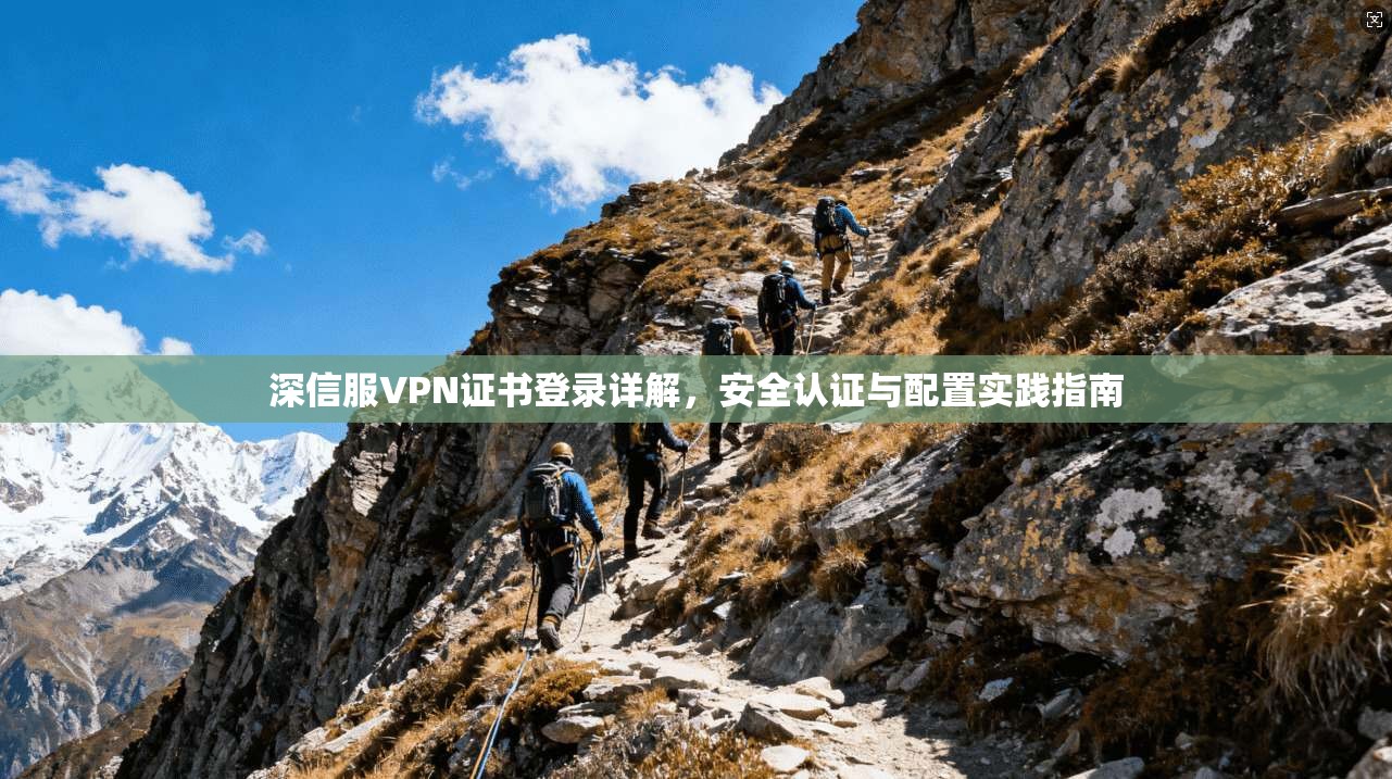 深信服VPN证书登录详解，安全认证与配置实践指南