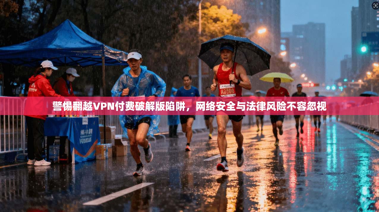警惕翻越VPN付费破解版陷阱，网络安全与法律风险不容忽视